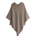 Pull femme cardigan wraps châles tricotés hiver poncho (SP612)